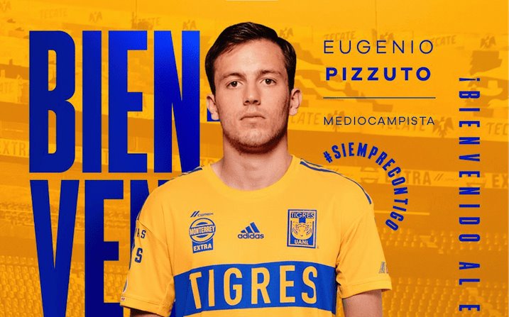 Eugenio Pizzuto de 21 años es anunciado como nuevo refuerzo de Tigres tras su paso por Europa