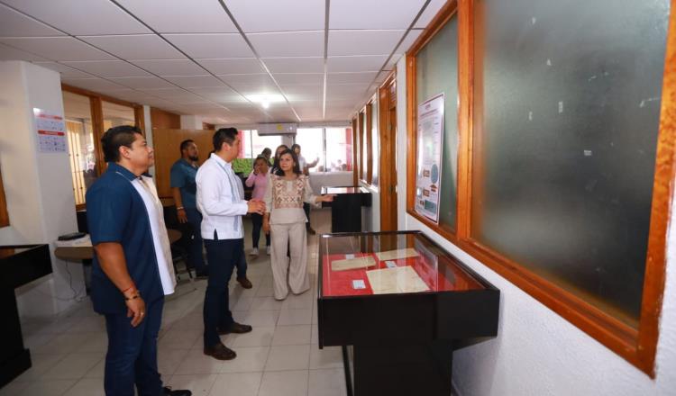 Inauguran Archivo General Municipal de Centro