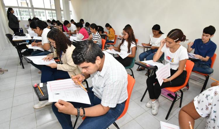 El 7 de julio, publicará la UJAT resultados de examen de selección para el próximo ciclo escolar