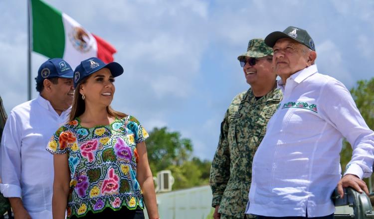 Supervisa AMLO avances del Tren Maya y Aeropuerto de Tulum en Quintana Roo