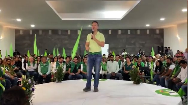 "Sí podemos tener éxito" afirma Manuel Velasco al iniciar gira en Edomex