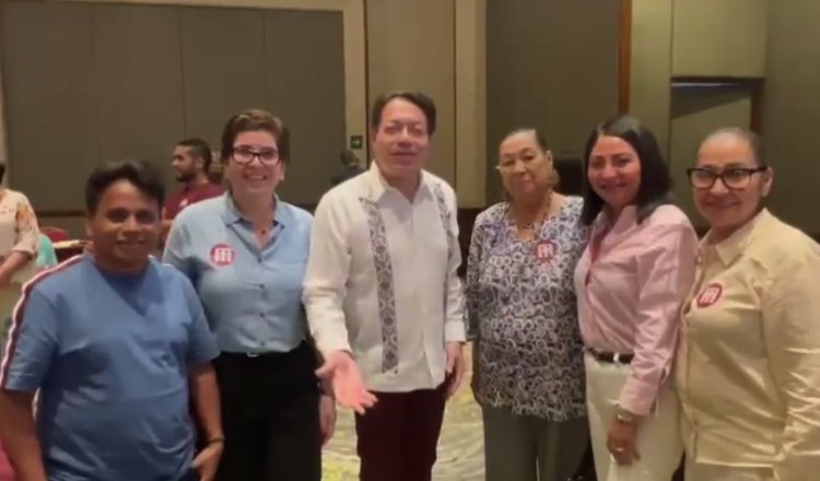 Empieza Morena Tabasco organización para el 2024 con la presencia del dirigente nacional