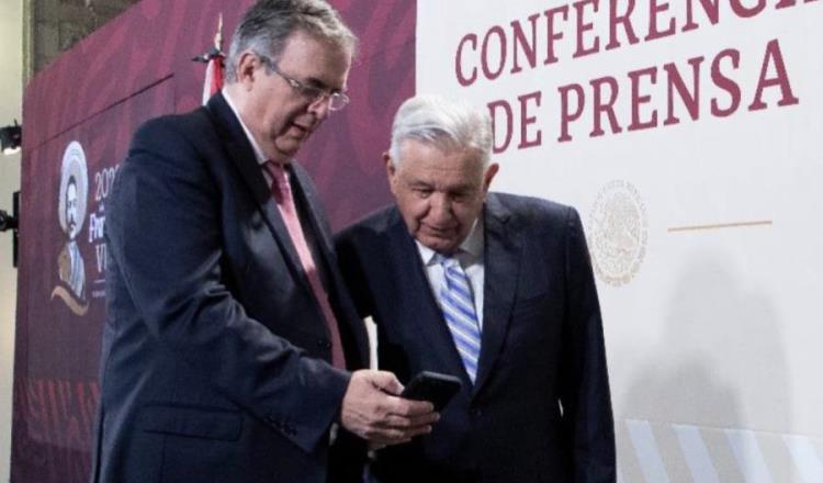 AMLO defiende a Ebrard ante acusaciones de haber recibido propiedades de constructoras