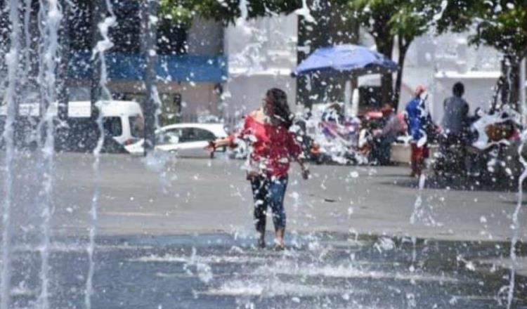 Estima Conagua intervalos de chubascos y temperaturas superiores a 45 grados en Tabasco