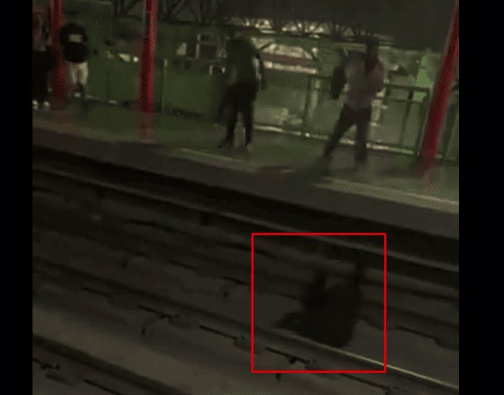 Avientan a hombre a vías del Metro de Monterrey durante pelea