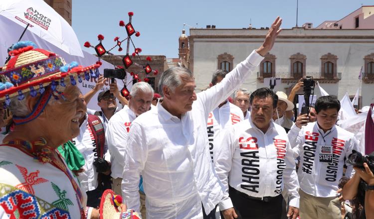 En Zacatecas, Adán Augusto rinde homenaje a migrantes; "muchos se fueron por necesidad"