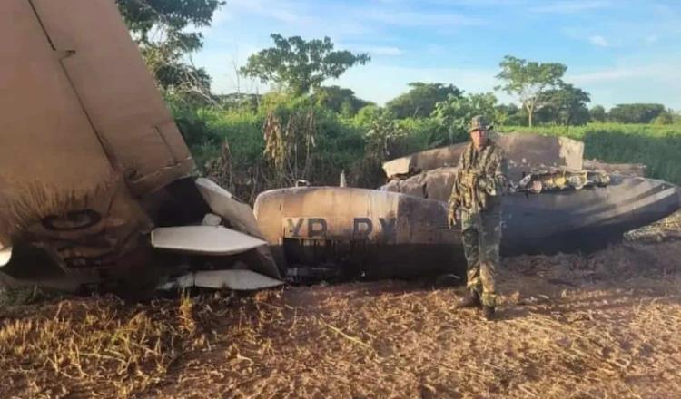 Ejército de Venezuela destruye avioneta proveniente de México