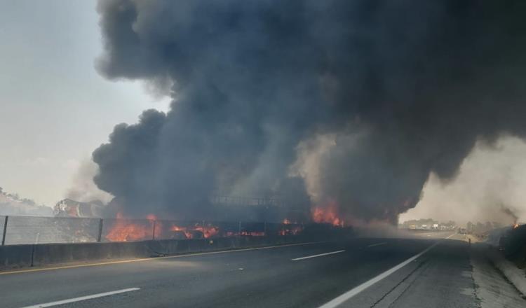 No se ve nada: Revelan video de accidente en carretera de Jalisco