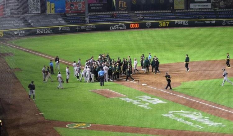 LMB suspende a jugadores de Pericos y Tigres, por conducta antideportiva