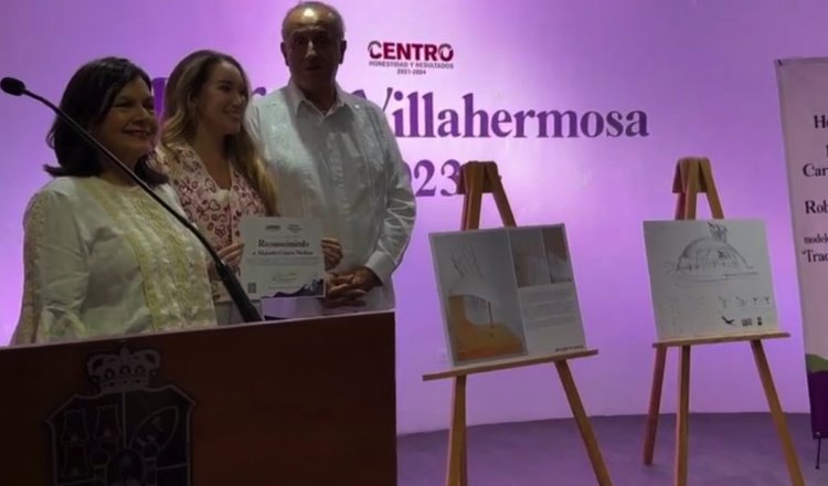 Homenajea Centro a modelos de la escultura del tradicional zapateo