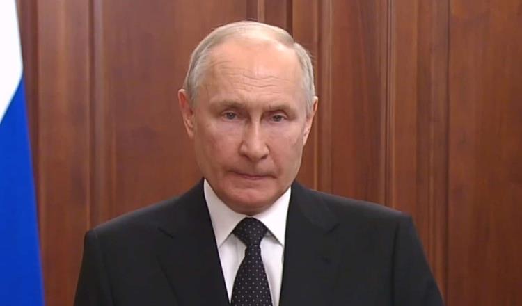 Califica Vladimir Putin como una puñalada por la espalda rebelión del grupo Wagner