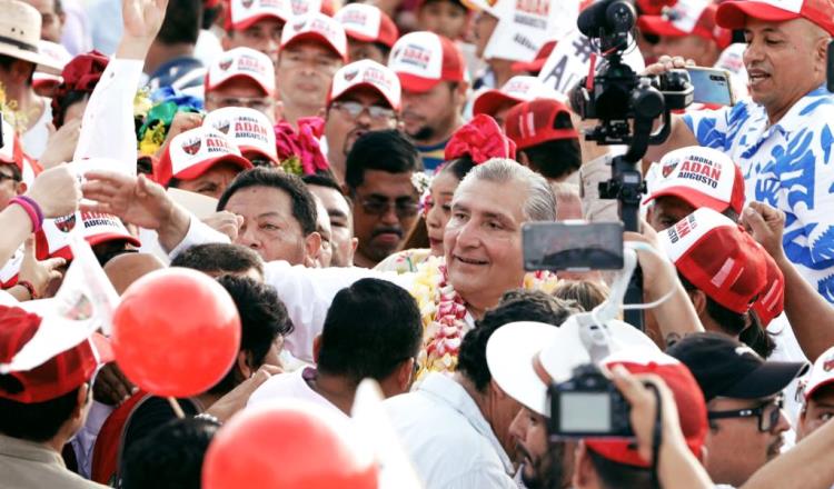 Pensiones a adultos mayores crecerá "al infinito" si continúa el proyecto de transformación: Adán Augusto