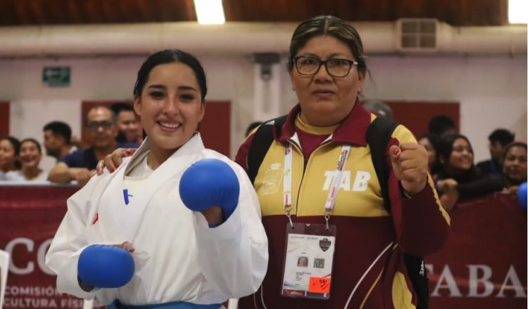 Tabasco supera medallero de edición pasada Conade; suman 2 preseas más en Karate