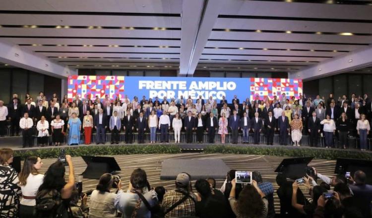 Frente Amplio por México tendrá candidato presidencial el 3 de septiembre