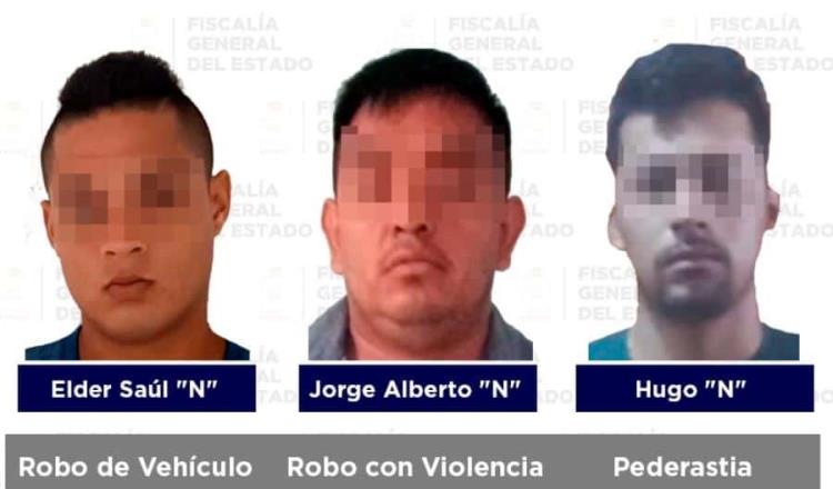 Detienen a 5 presuntos delincuentes en Nacajuca, Cunduacán, Centro y Comalcalco