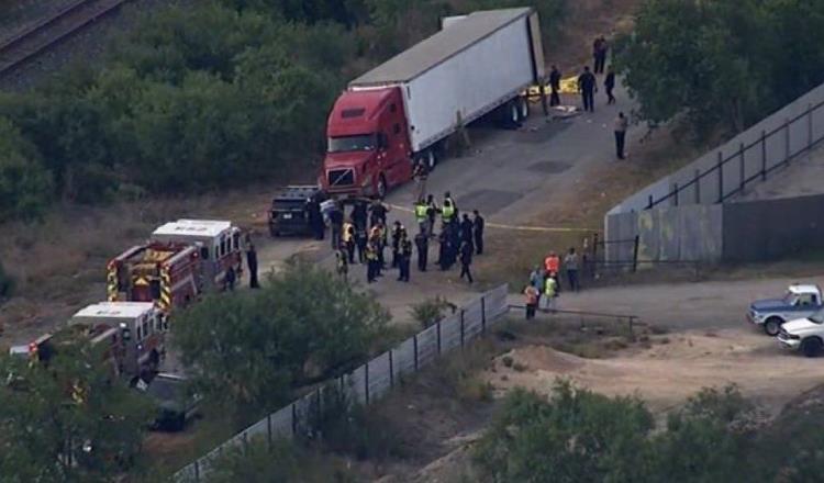 Arrestan a 4 mexicanos en EU por muerte de 53 migrantes en tráiler de Texas