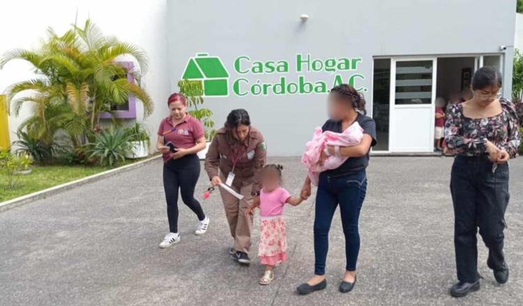 Darán residencia permanente a familia migrante de bebé nacida en autobús en Veracruz