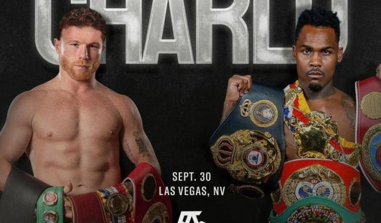 ¡Oficial! Canelo peleará contra Jermell Charlo el 30 de septiembre en Las Vegas