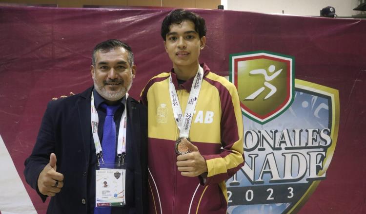 Taekwondo suma una medalla más para Tabasco en Nacionales Conade