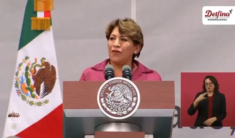 México vive por primera vez una democracia, señala Delfina Gómez