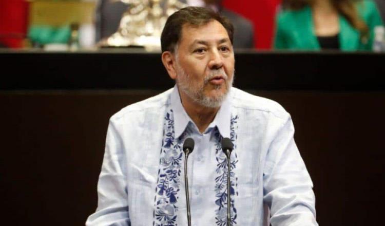 "No valen mayor cosa, son unos farsantes", dice Noroña sobre salida del PRI de Osorio Chong y aliados