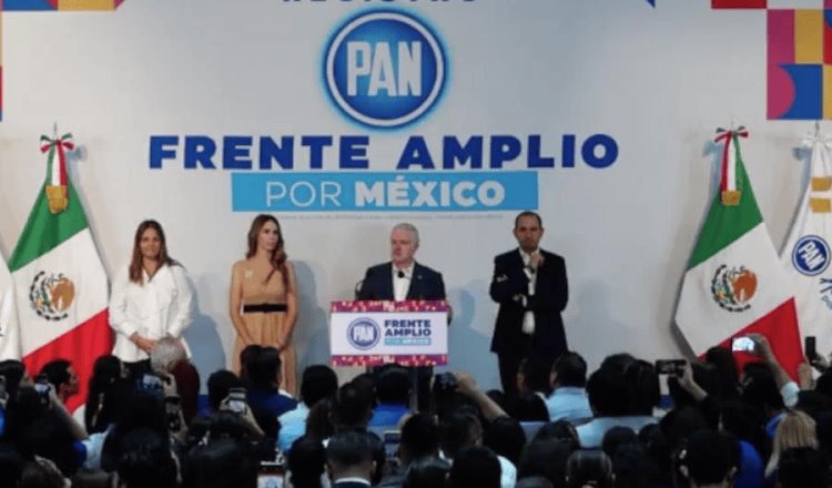 Oficializa Creel su registro como aspirante al Frente Amplio por México