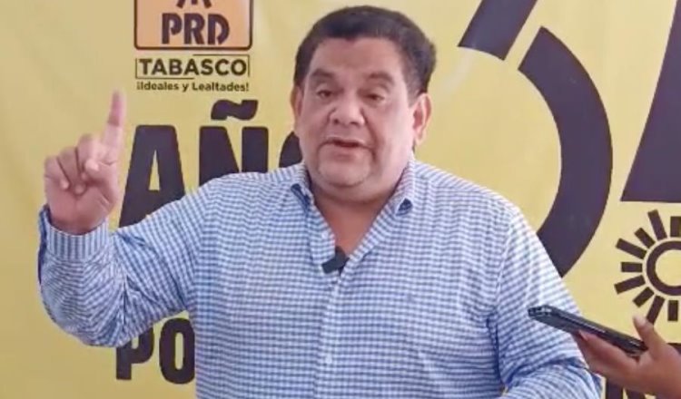 Funcionarios que andan en campaña, deberían renunciar por dignidad: PRD Tabasco