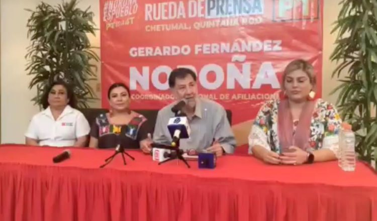 Destaca Noroña que aunque no lo contemplaban en encuestas de "corcholatas", ahora figura en el tercer y cuarto lugar