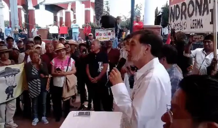 ´La derecha está haciendo el ridículo´, dice Noroña sobre proceso de la oposición