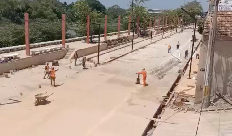 Tramos del malecón de Villahermosa no se abrieron porque banquetas no están concluidas: Osuna