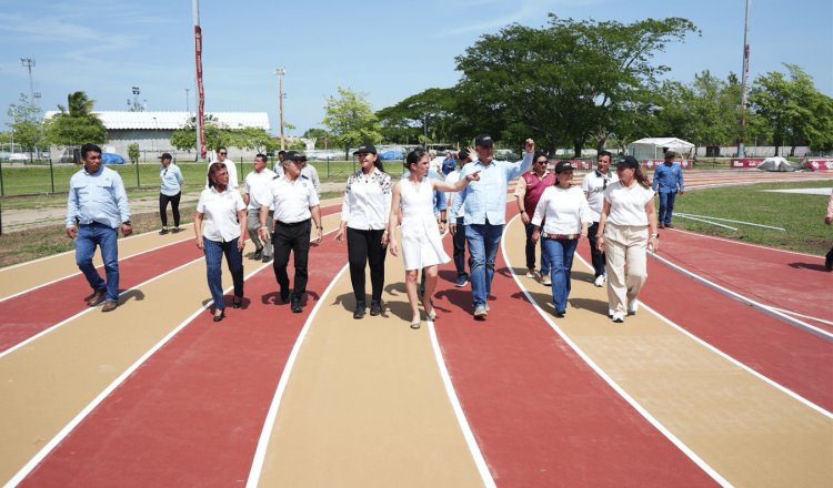 Inauguran nueva pista de atletismo de Olimpia XXI; costó 35.6 mdp