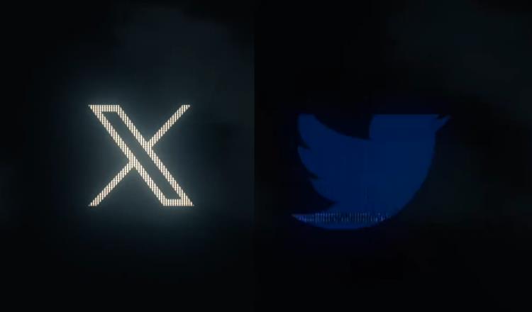 Cambia Elon Musk el logotipo de Twitter, sustituye al pájaro por una X