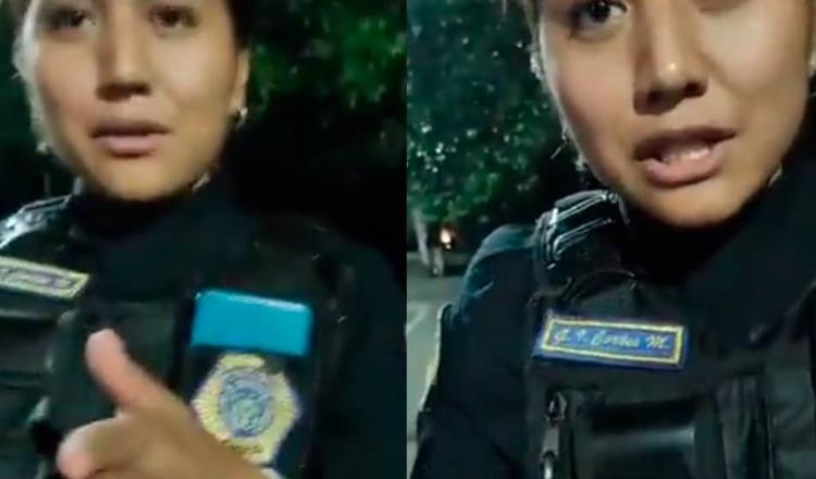 Destituyen a mujer policía que operaba alcoholímetro ¡alcoholizada!