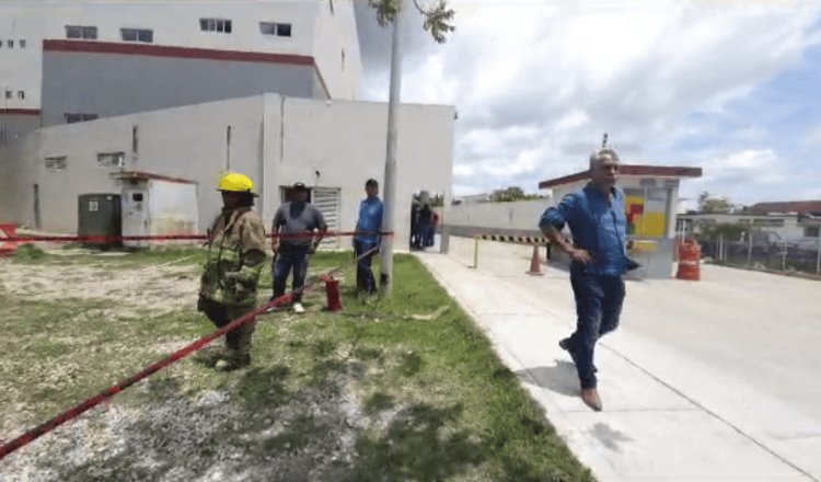 Cortocircuito provoca conato de incendio en Centro de Procuración de Justicia