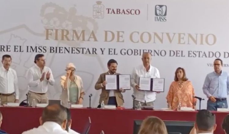 Tabasco transferirá 553 unidades médicas y 15 mil trabajadores a IMSS-Bienestar 