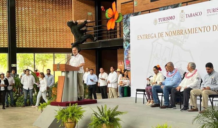 Entrega Sectur a Teapa nombramiento de Pueblo Mágico 