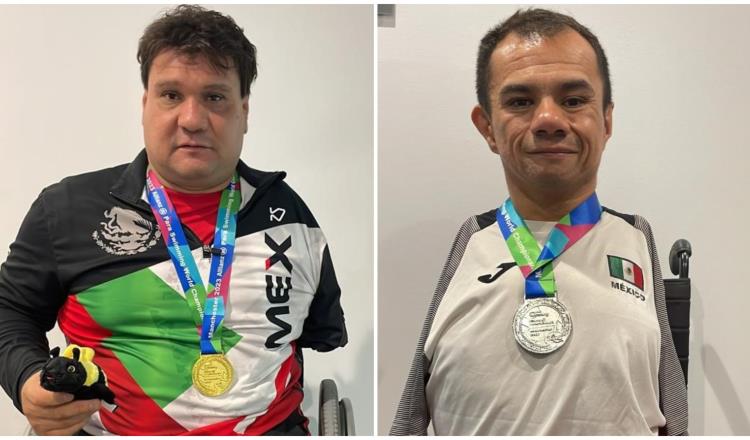 Nadadores mexicanos consiguen oro y plata en Mundial de Paranatación en Manchester