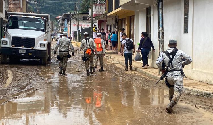 Fuertes lluvias provocan inundaciones en 4 municipios de Veracruz; activan Plan DN-III-E