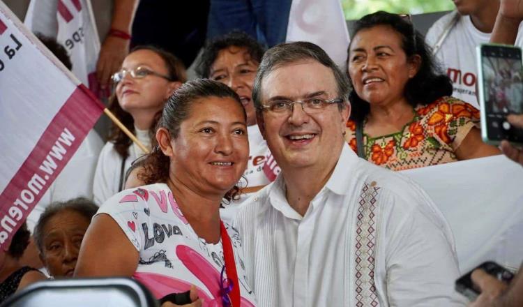 Ebrard visitará Tabasco este domingo