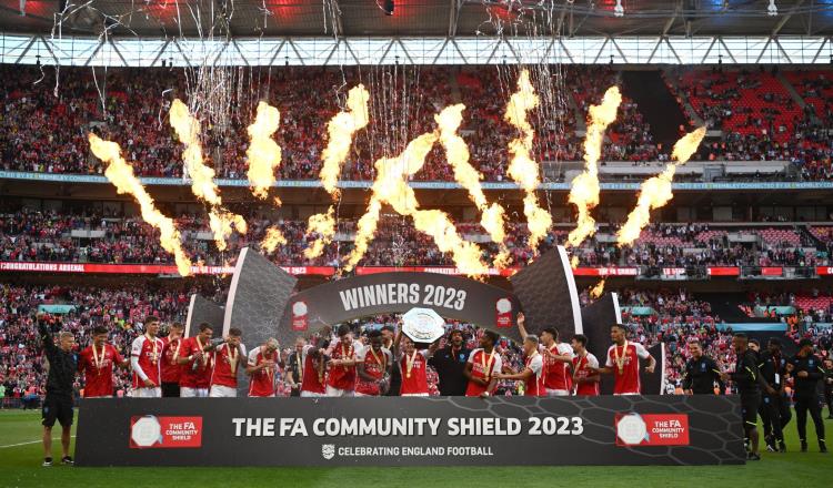 Arsenal es campeón de la Community Shield al vencer al Manchester City