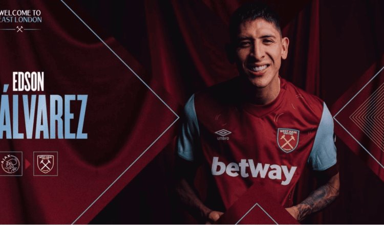 West Ham confirma fichaje del mexicano Edson Álvarez