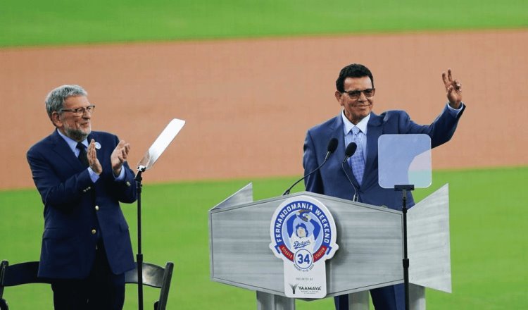 Dodgers retira el '34' de Fernando Valenzuela