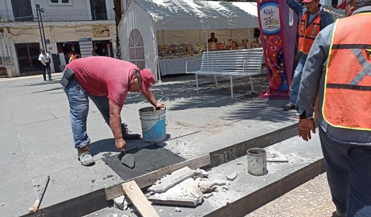 Continúan mejoras a imagen urbana del Barrio Mágico en Zona Luz