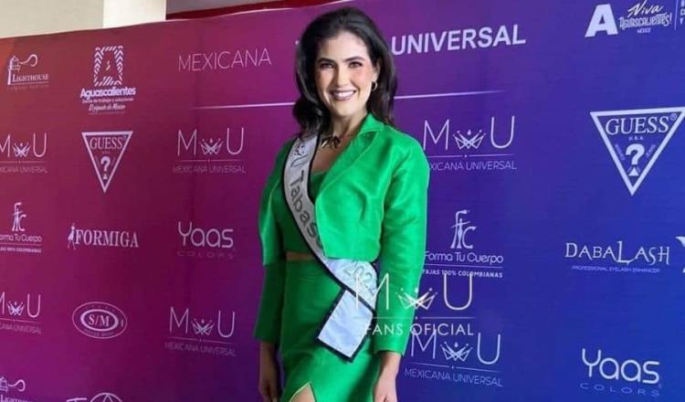 Tabasqueña ya está en concentración de Mexicana Universal