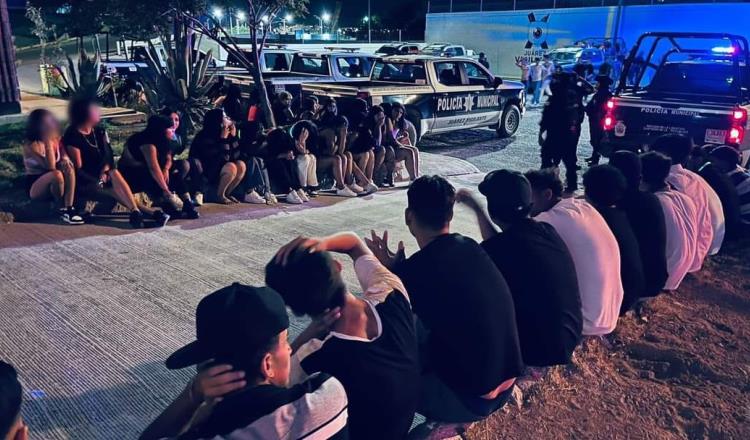 Aseguran a más de 100 menores en fiesta clandestina en Ciudad Juárez