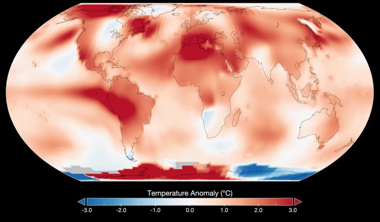 Julio el mes más caluroso de la historia y en 2024 hará más calor: NASA