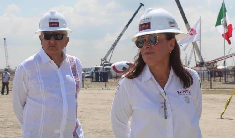 Defiende Nahle a trabajadores del sur; revira a Xóchitl presumiendo refinería