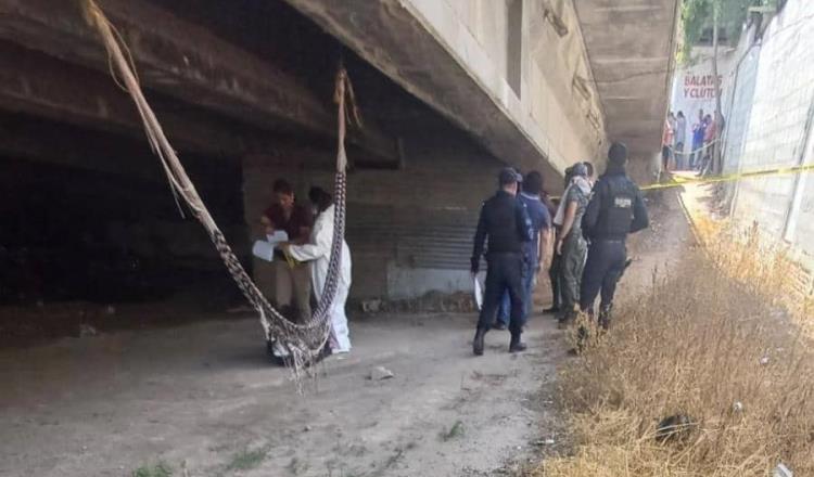 Hallan restos de abuelo bajo puente de Tierra Colorada