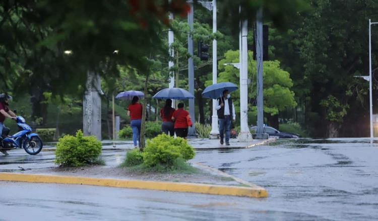 Iniciaría Tabasco semana con lluvias puntuales fuertes por canales de baja presión