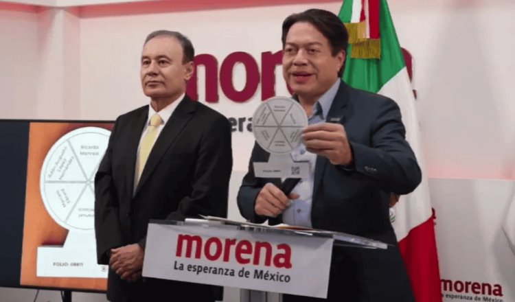 Presenta Morena boleta circular y sin foto para encuesta